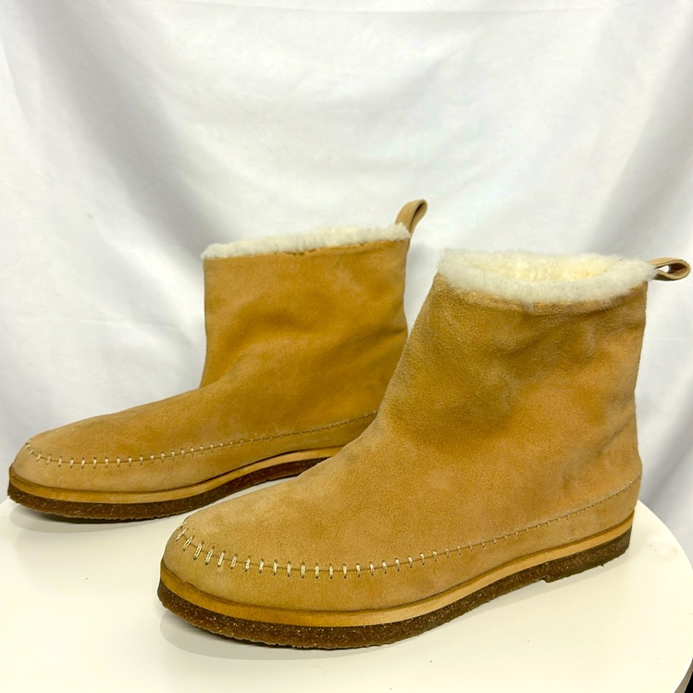 NWOT Jenni Kayne Suede Ankle Snow Boots | Size 39